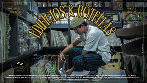 Edificios Y Botellas's poster