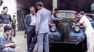 A Life of Speed: The Juan Manuel Fangio Story's poster