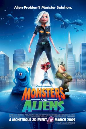 Monsters vs. Aliens's poster
