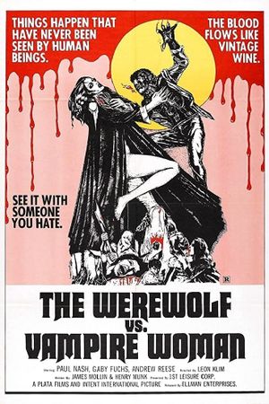 The Werewolf Versus the Vampire Woman's poster