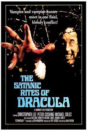 The Satanic Rites of Dracula's poster