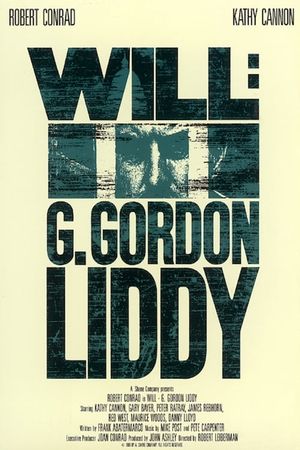 Will: G. Gordon Liddy's poster