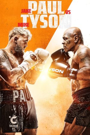 Jake Paul vs. Mike Tyson's poster