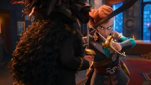 Captain Sabertooth and the Countess of Grel's poster
