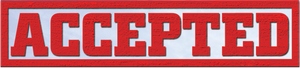 Accepted's poster