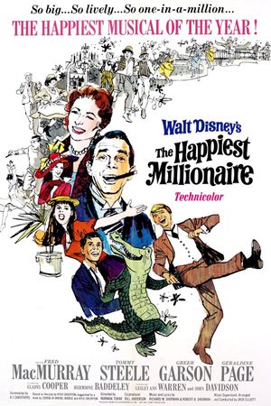 The Happiest Millionaire's poster