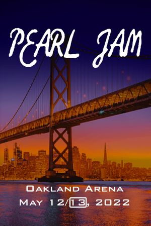 Pearl Jam: Oakland 2022 - Night 2's poster