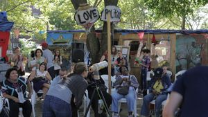 Thomas Hirschhorn - Gramsci Monument's poster