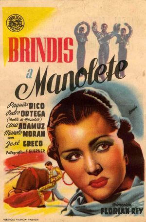 Brindis a Manolete's poster