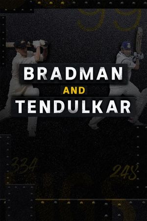 Bradman and Tendulkar's poster