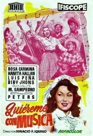 Quiéreme con música's poster