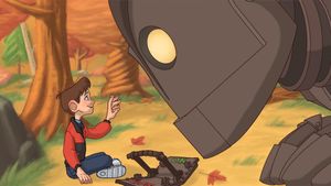 The Iron Giant's poster