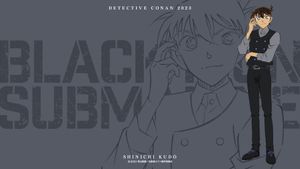 Detective Conan: Black Iron Submarine's poster