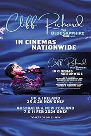 Cliff Richard: The Blue Sapphire Tour 2023's poster