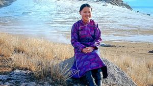Mongolie, le rêve d'une jeune nomade's poster