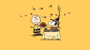 A Charlie Brown Thanksgiving's poster