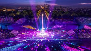 Paris 2024 Paralympic Opening Ceremony's poster