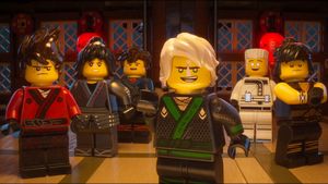 The Lego Ninjago Movie's poster