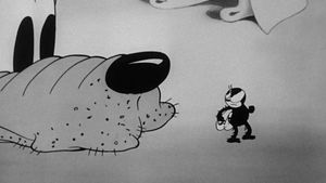 Playful Pluto's poster