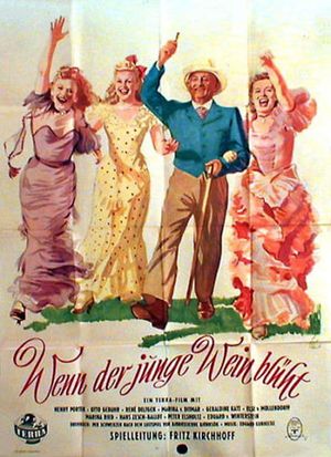 Wenn der junge Wein blüht's poster