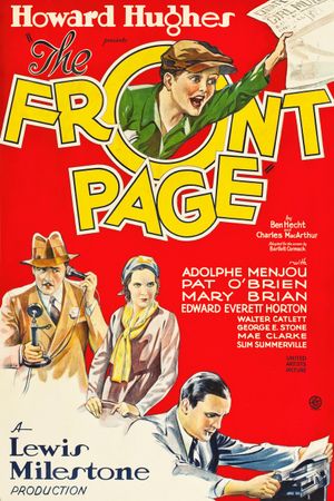 The Front Page's poster