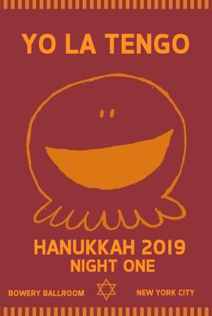 Yo La Tengo: Hanukkah 2019 - Night One's poster