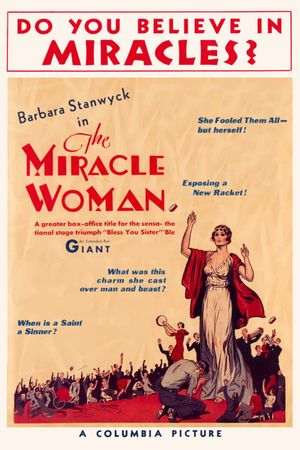 The Miracle Woman's poster image