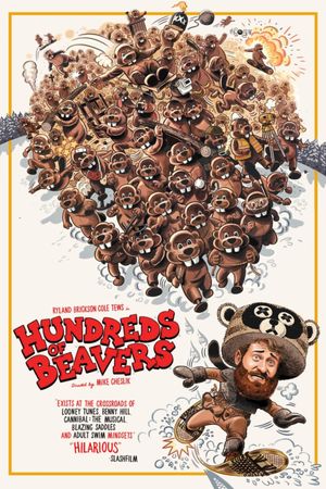 Hundreds of Beavers's poster