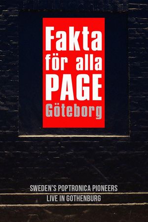 Page - Fakta För Alla Göteborg's poster