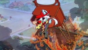 Mickey's Fire Brigade's poster