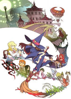 Little Witch Academia's poster