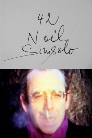 Cinématon n°42 : Noël Simsolo's poster