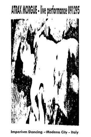Atrax Morgue – Live Performance 091295 - Imperivm Dancing, Modena City, Italy's poster