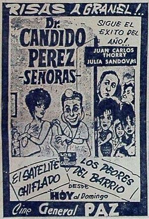Dr. Cándido Pérez, señoras's poster