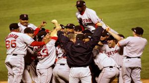 Faith Rewarded: The Historic Season of the 2004 Boston Red Sox's poster