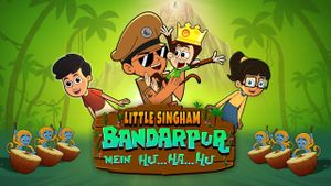 Little Singham Bandarpur Mein Hu Ha Hu's poster