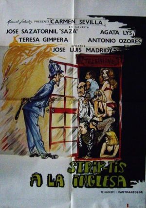 Strip-tease a la inglesa's poster