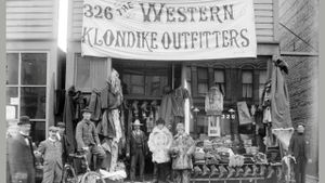 The Klondike Gold Rush's poster