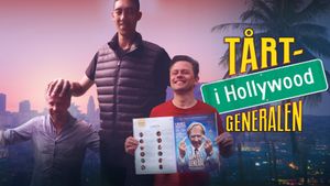 Tårtgeneralen i Hollywood's poster