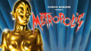 Giorgio Moroder's Metropolis's poster