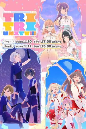 Love Live! Hasunosora Girls' High School Idol Club 3rd Live Tour TRI TRI UNITY!!!'s poster