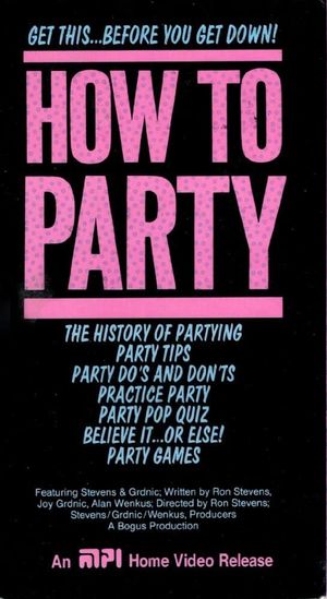 How To Party's poster