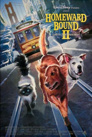 Homeward Bound II: Lost in San Francisco's poster