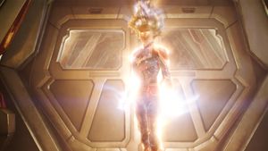 Captain Marvel's poster