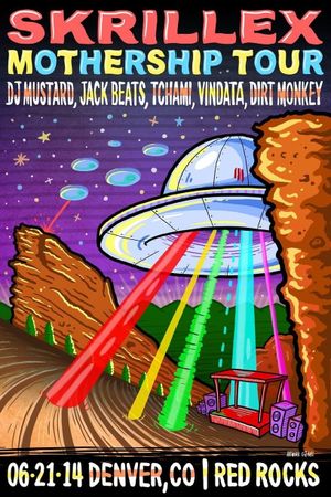 Skrillex - Live @ Red Rocks Amphitheatre's poster image