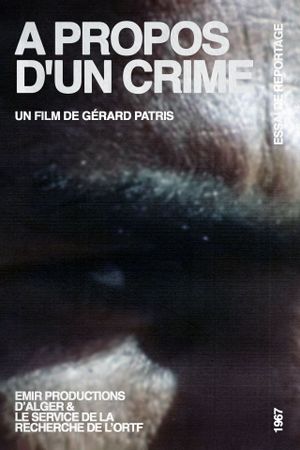A Propos D'Un Crime's poster