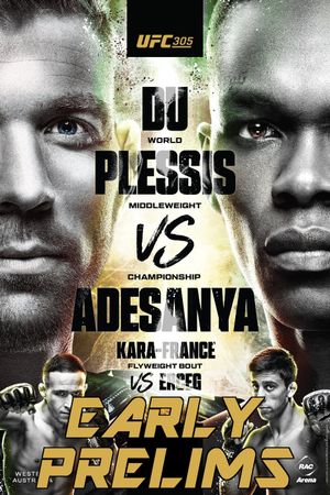 UFC 305: du Plessis vs. Adesanya's poster