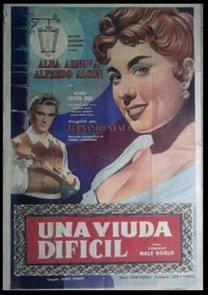 Una viuda difícil's poster