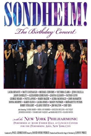 Sondheim! The Birthday Concert's poster