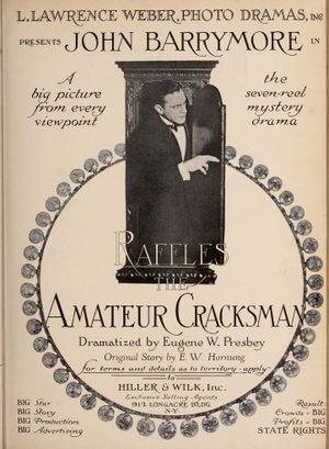 Raffles, the Amateur Cracksman's poster